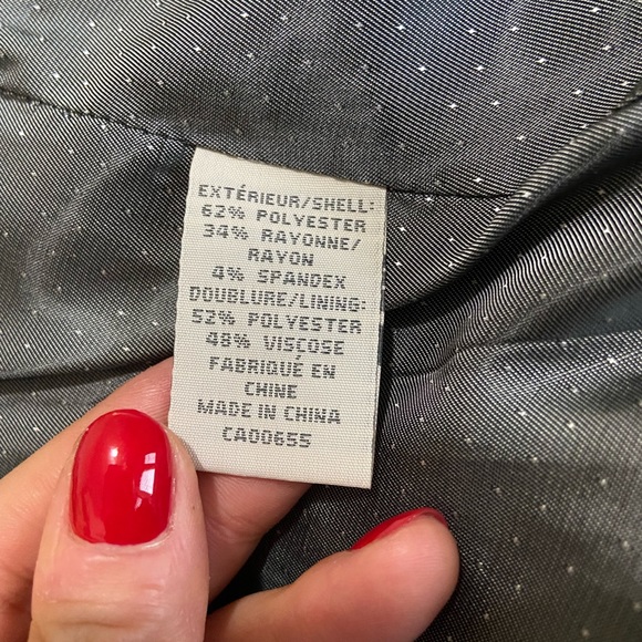 RW&Co Black Blazer size4 - Picture 4 of 5